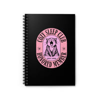 Cozy Sleep Club Black Notebook - PetXcite