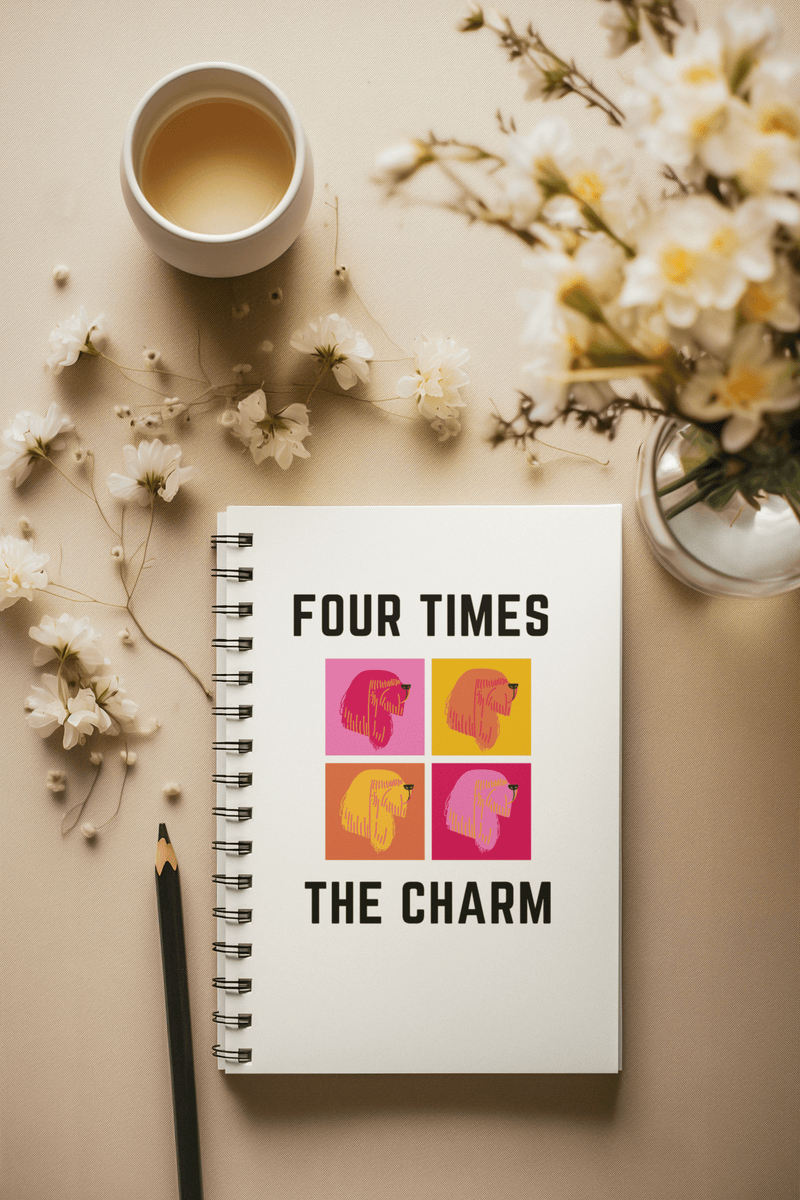 Four Times The Charm Notebook - PetXcite