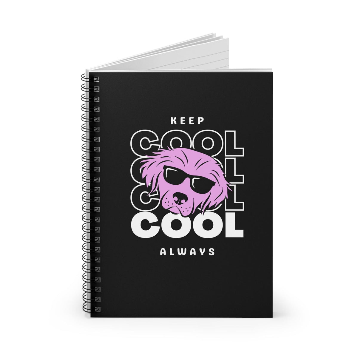 Keep Cool Always Black Notebook - PetXcite