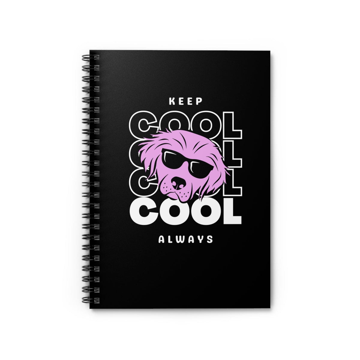 Keep Cool Always Black Notebook - PetXcite