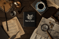 Meowt Of Control Black Notebook - PetXcite