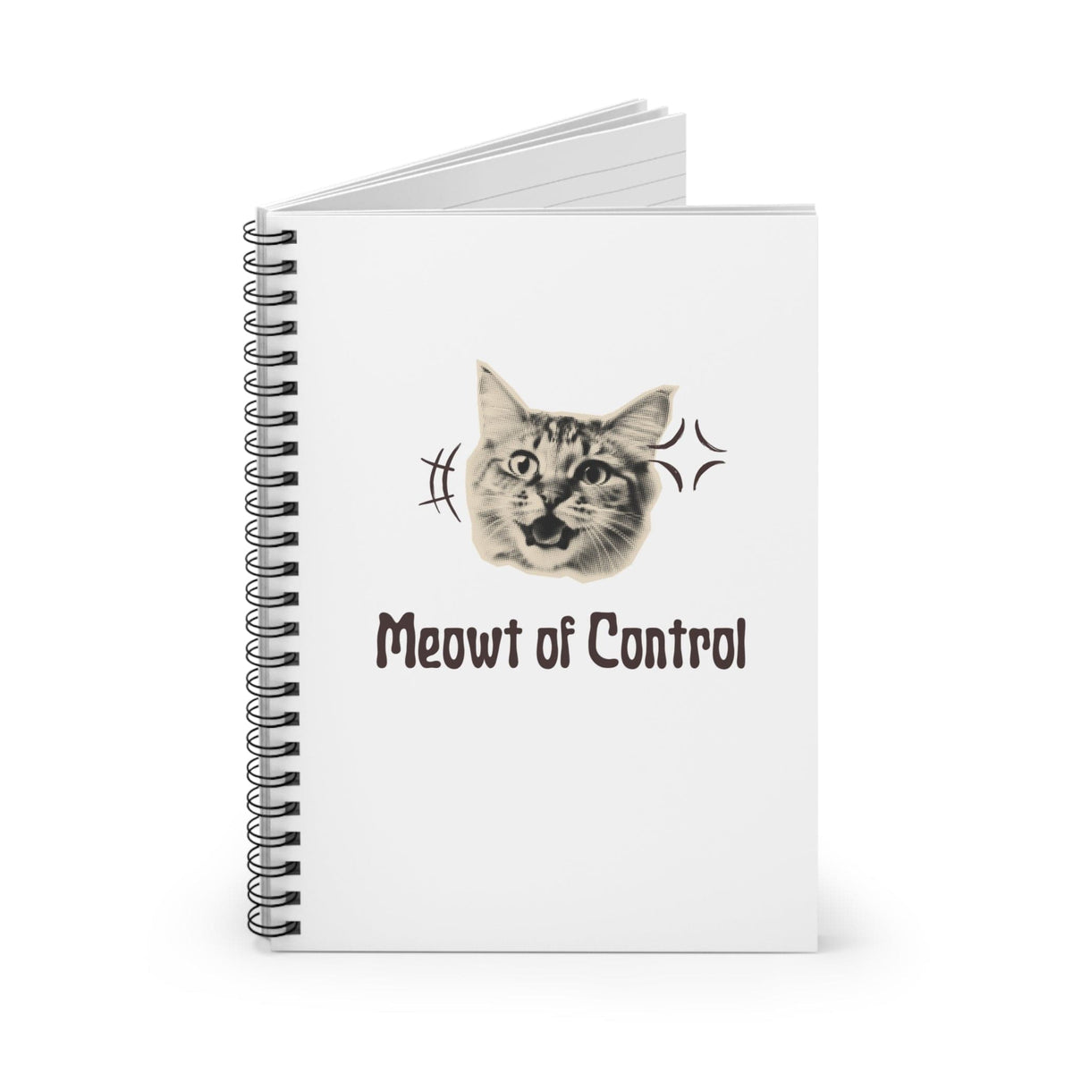 Meowt Of Control Notebook - PetXcite