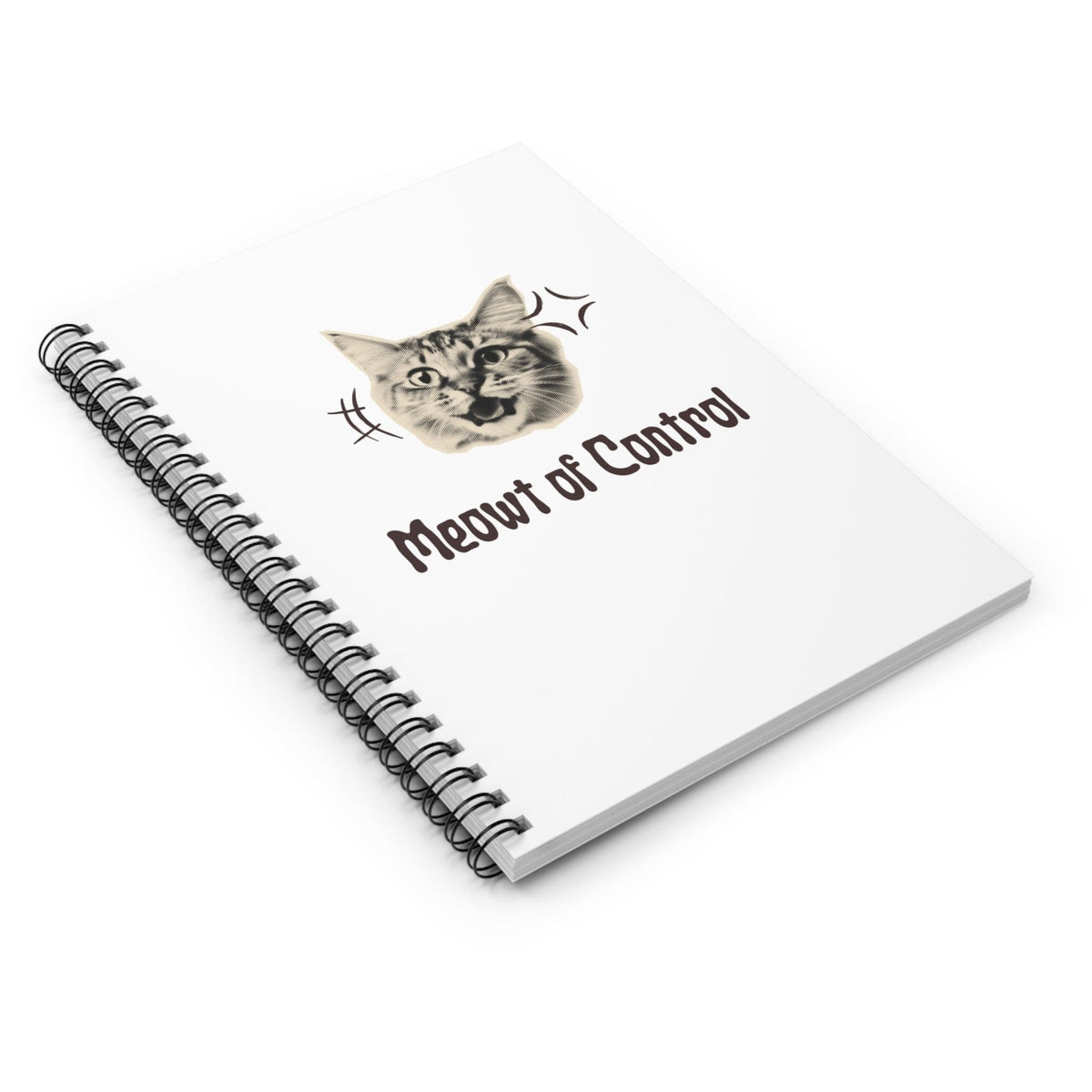 Meowt Of Control Notebook - PetXcite