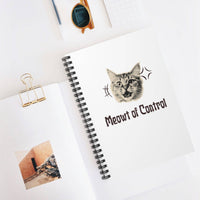 Meowt Of Control Notebook - PetXcite