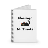 Morning! No Thanks Notebook - PetXcite