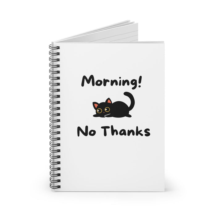 Morning! No Thanks Notebook - PetXcite