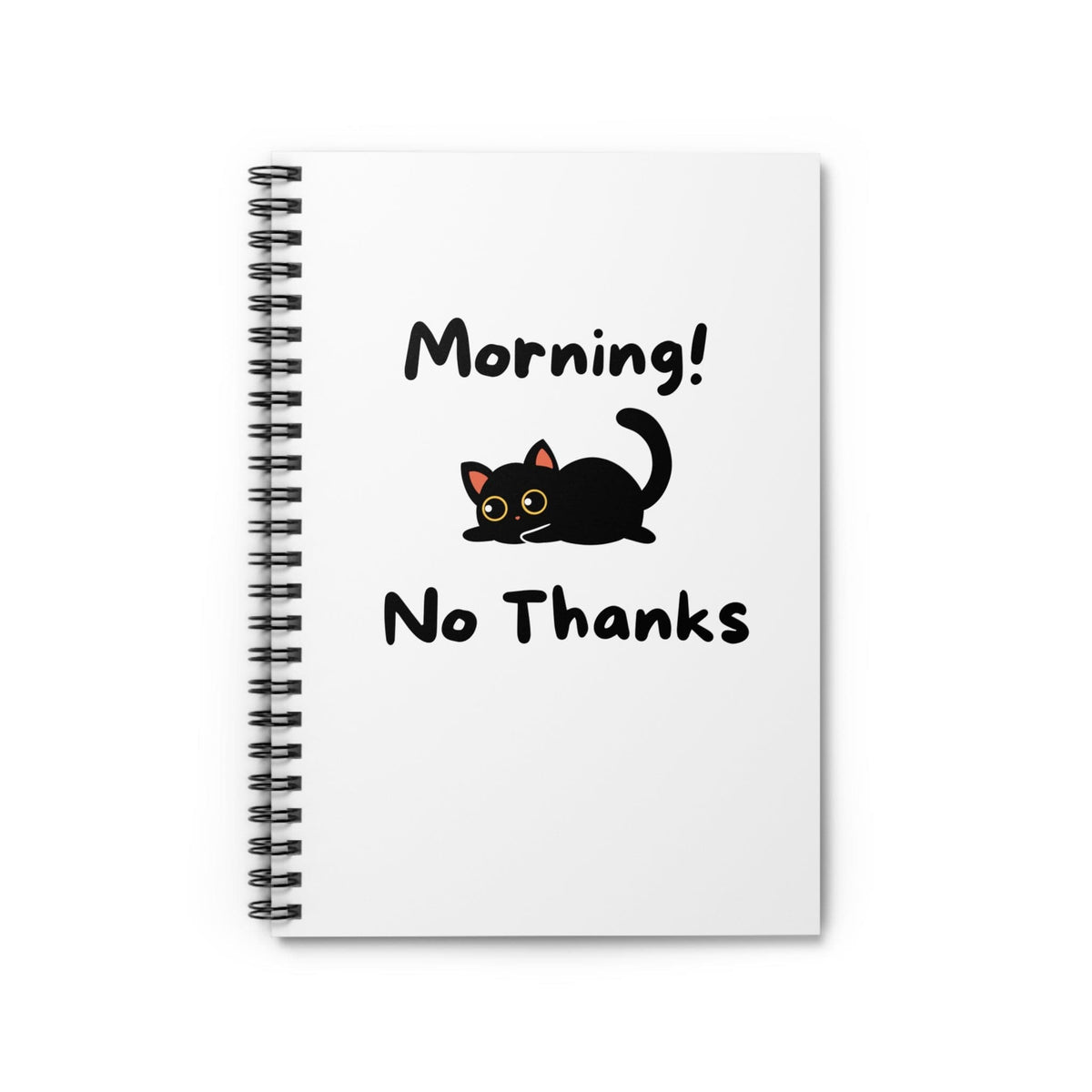 Morning! No Thanks Notebook - PetXcite