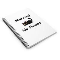 Morning! No Thanks Notebook - PetXcite