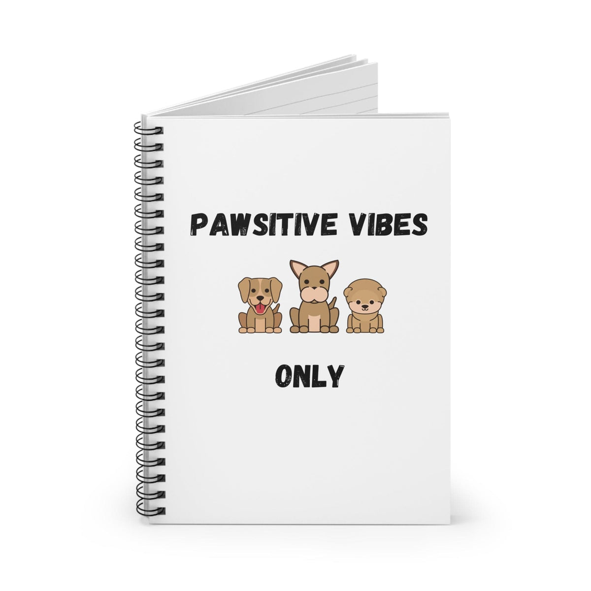 Pawsitive Vibes Only Notebook - PetXcite