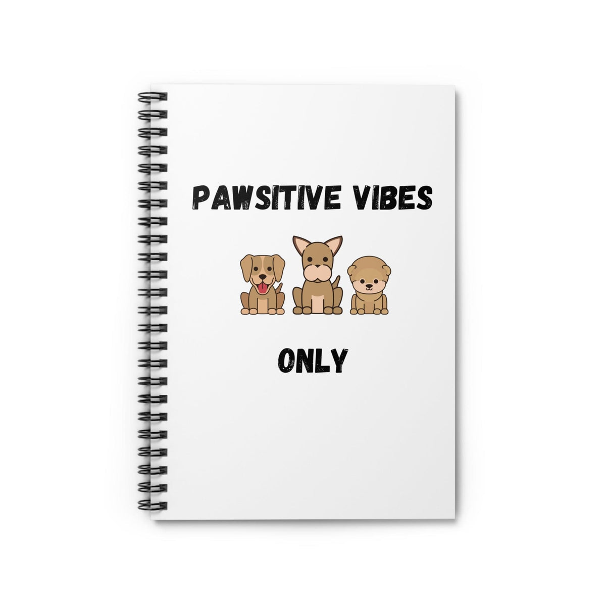 Pawsitive Vibes Only Notebook - PetXcite