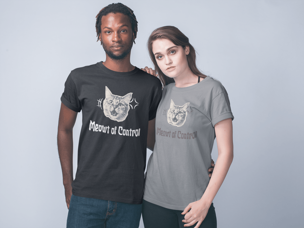 Meowt of Control T-Shirt - PetXcite