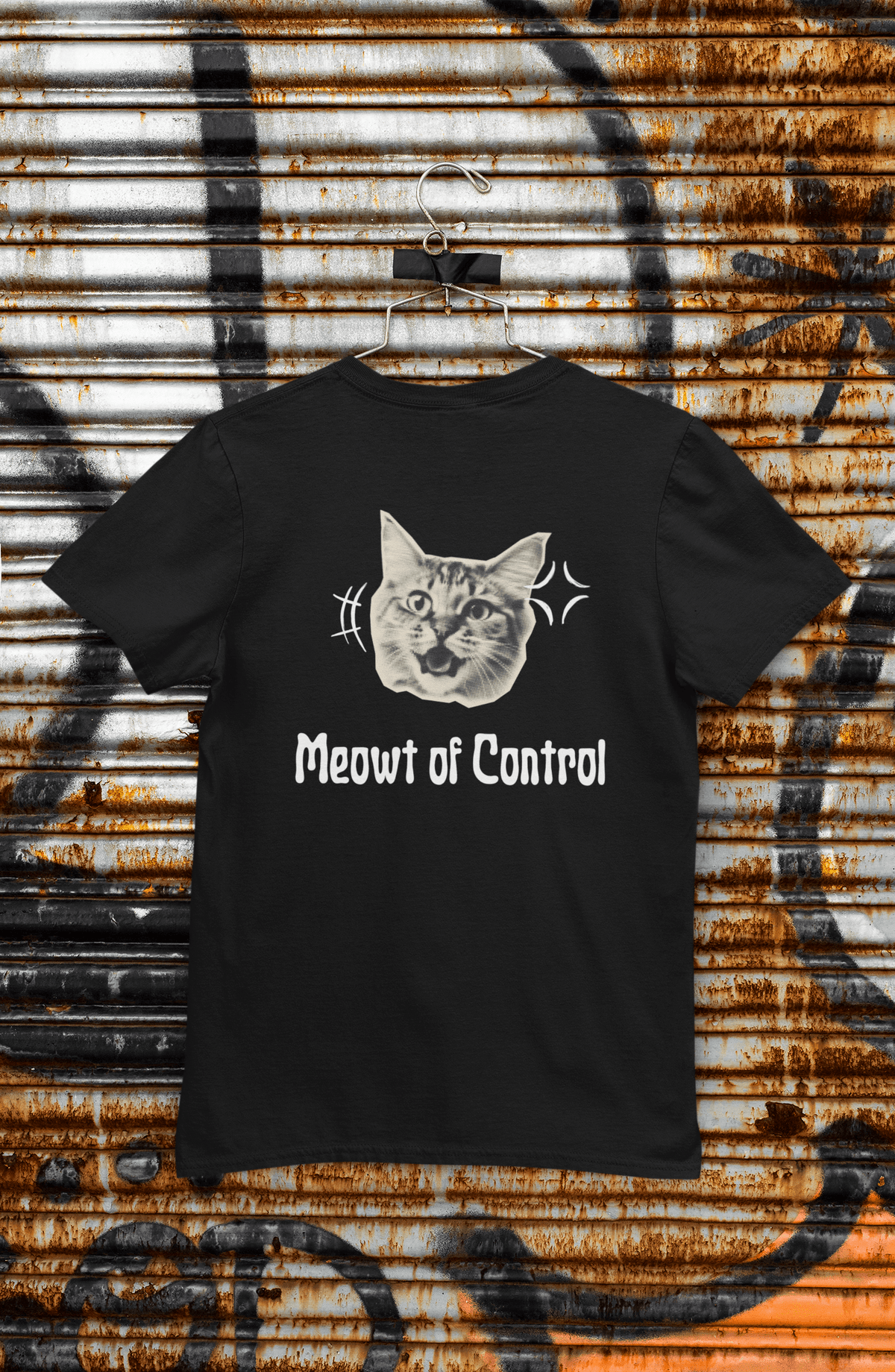 Meowt of Control T-Shirt - PetXcite