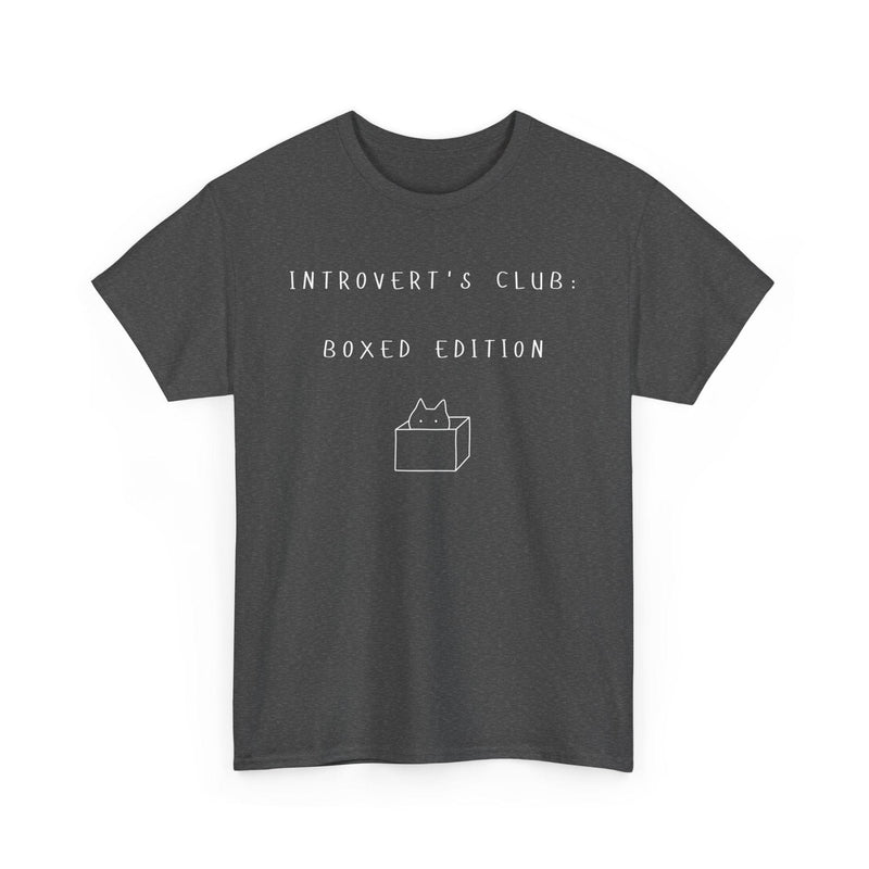 Introvert's Club: Boxed Edition T-Shirt - PetXcite