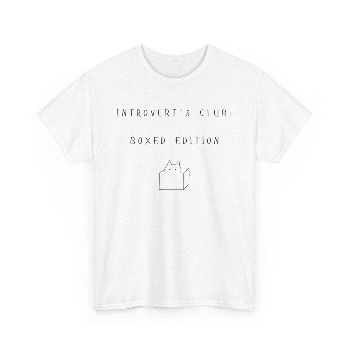 Introvert's Club: Boxed Edition T-Shirt - PetXcite