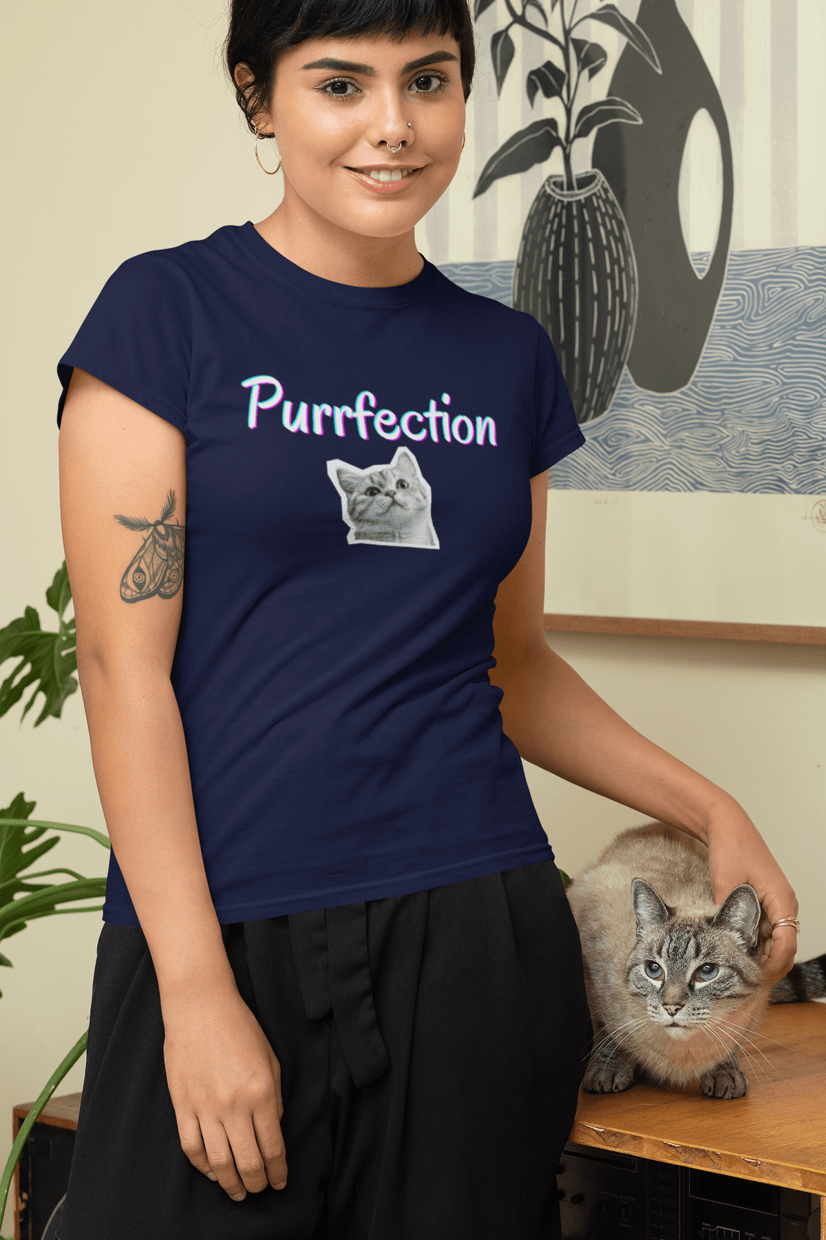 Purrfection T-Shirt - PetXcite